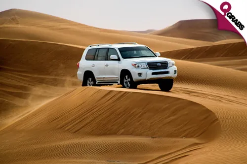 For QR100 Child / QR175 Adult, Enjoy the Dunes with a Half Day Desert Tour on 17th March! (QR200/QR350 Value)